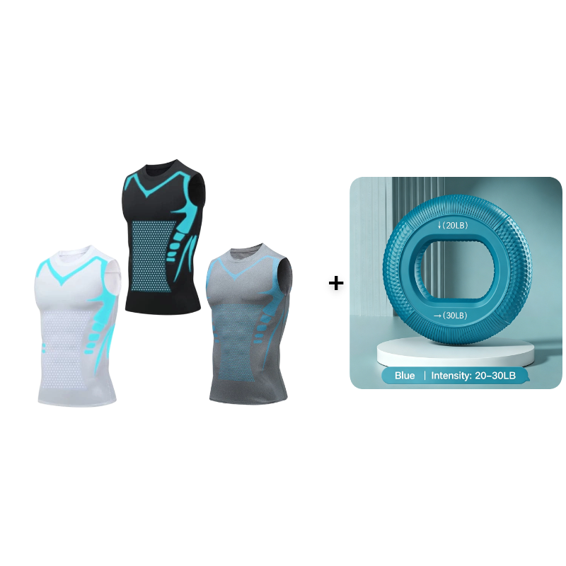 🥳2026 HOT SALE🥳💞50K+ SOLD!🛡️💎 50% OFF! Ionic Shaping Vest – Cooling compression, smooths belly & love handles. Invisible under shirts. Feel confident again! 💪✨