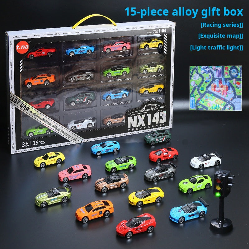 Alloy model car set