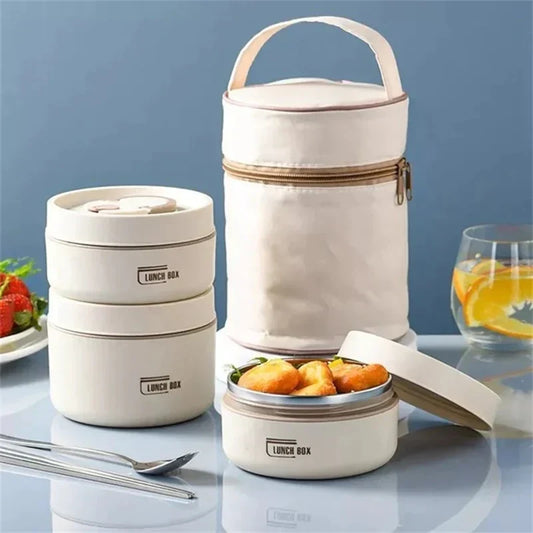 🔥Portable Insulated Lunch Container Set