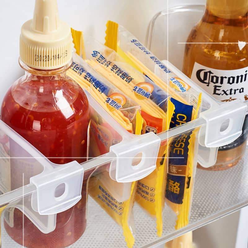🔥 Limited time offer! Buy 3 get 5 free🎉Small Item Organizer Dividers - Refrigerator Shelf Dividers