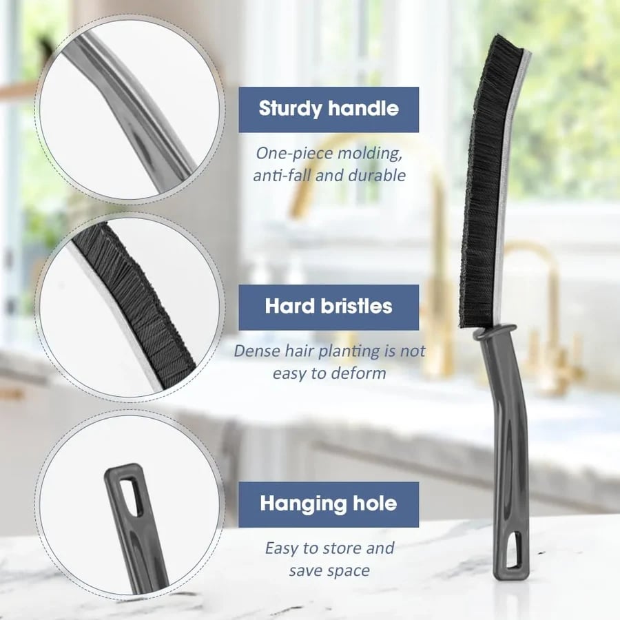 🧹✨Gap brush with hard brush