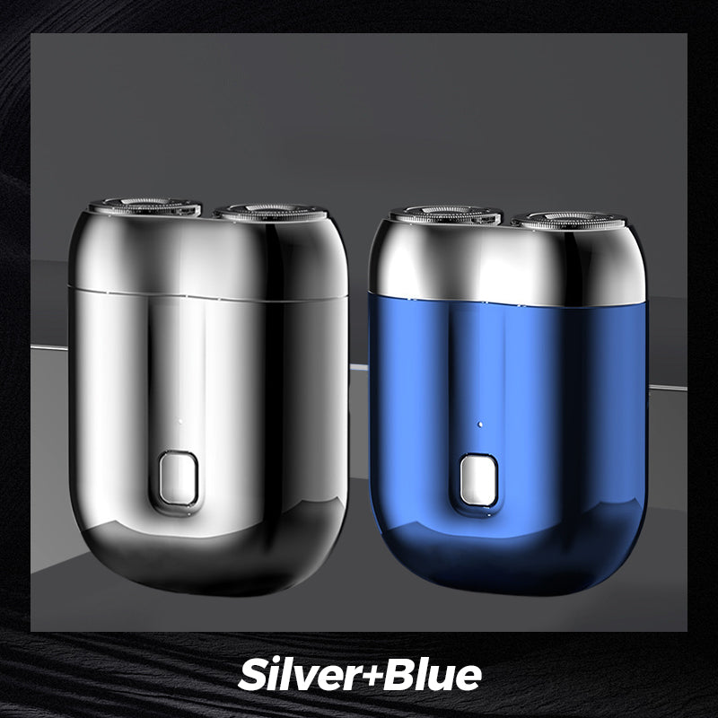 🎁Hot Sale🔋 Mini double-ended shaver! 0.1mm Knife Mesh 7500 rpm motor