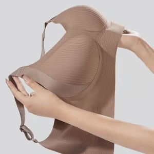 🎁2026 HOT SALE 50% Off💕Subtle Striped Seamless Bra with W-Support – Comfort & Style!