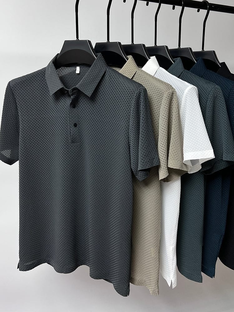 🎁Hot Sale 40% OFF⏳Men's Ice Summer Mesh Short Sleeve T-Shirt