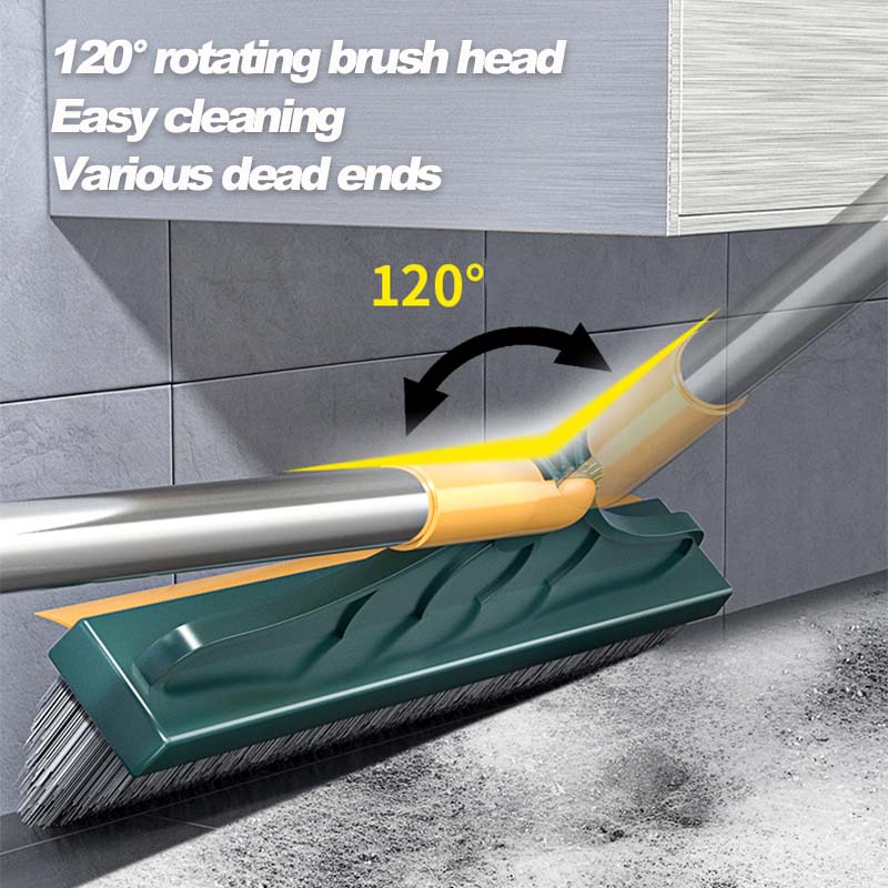 🧹 2-in-1 Floor Brush Scrub Brush