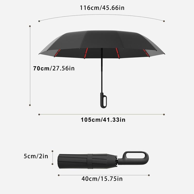 ⏳🔥LIMITED-TIME 50% OFF! ⏰☔Automatic Folding Umbrella – Windproof, Waterproof & Compact