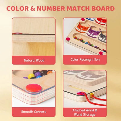 🔥Hot Sale 49% OFF - 2025 Newest Magnetic Colour and Number Maze🎁