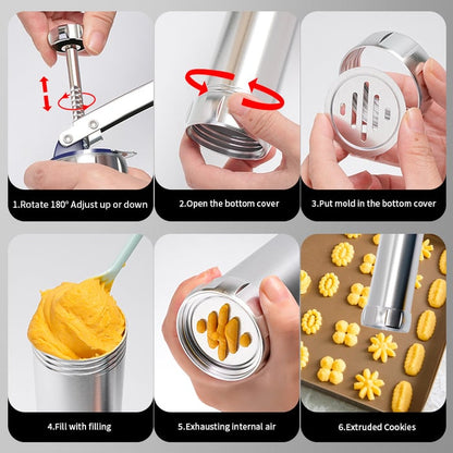 🎁Christmas 49% OFF⏳🎄Free Shipping🎁🎄Household Biscuit Machine Cookie Mould