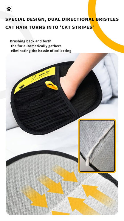 🔥Buy 2 Get 1 Free🔥✨ Pet Hair Remover Electrostatic Gloves