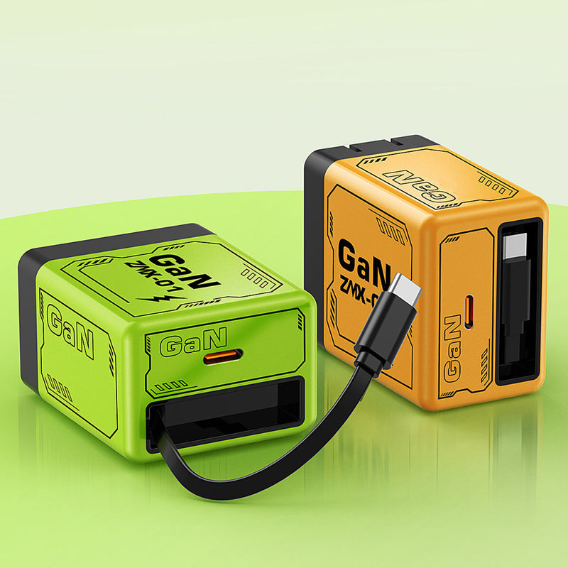 🔋Tired of bulky, slow chargers wasting your space and time? 🤦‍♂️ This revolutionary GaN charger: 50% smaller in size, 2x the power—making all your old chargers obsolete.
