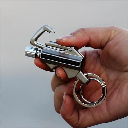 🔥 50% OFF NOW!⛈️ Portable Stormproof Lighter – Waterproof & Windproof Ignition – Mini Keychain Fire Starter – Survival Tool for Camping & Emergency 🏕️