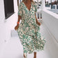 💖Hot Sale 48% OFF-🎁2024 Summer New Short-sleeved Printed Dress