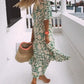 💖Hot Sale 48% OFF-🎁2024 Summer New Short-sleeved Printed Dress