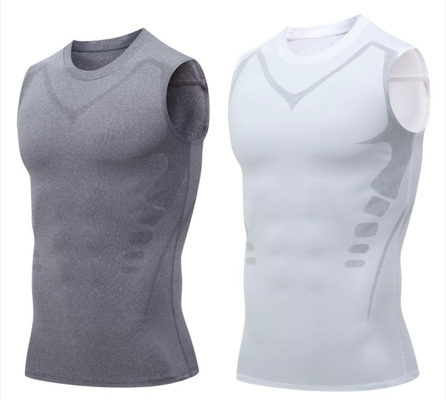 🥳2026 HOT SALE🥳💞50K+ SOLD!🛡️💎 50% OFF! Ionic Shaping Vest – Cooling compression, smooths belly & love handles. Invisible under shirts. Feel confident again! 💪✨