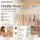 📢📢50% OFF!! ⏰ Lingerie Hanger with Straps — Multifunctional Double-Hook Holder for Camisoles