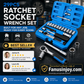🎉 2026 Sale — Over 16,600 Sold!🔧29‑Pcs Ratchet Socket Wrench Kit 🛠️