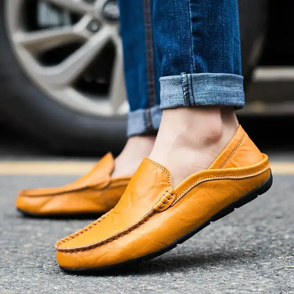 🎁Limited time 40% OFF⏳Men's Milan Handmade Leather Loafer