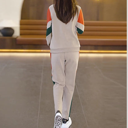 🎁Hot Sale 40% OFF⏳Women's 2 Piece Long Sleeve Sweatsuits Sets - Half Zip Sweatshirts & Sweatpants
