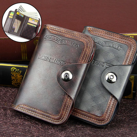 🎁Limited time 40% OFF⏳Large-capacity Tri-fold Men’s Wallet