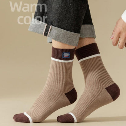 Autumn and Winter Men's Antibacterial Breathable Socks Set -Great Gift
