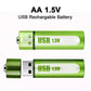 🎁Hot Sale 40% OFF⏳USB Rechargeable Constant Voltage Large Capacity Lithium Battery