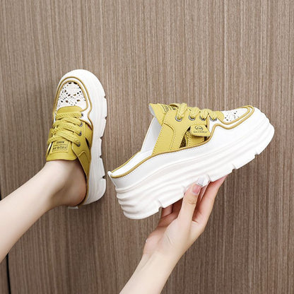 🎁Limited time 49% OFF⏳Lightweight Thick-sole Hollowed Breathable Shoes for Women