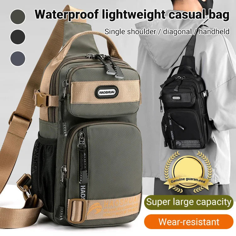 📢📢45% OFF !! ⏰ 2025 Adjustable Oxford Cloth Casual Chest Bag – Stylish & Durable ✨