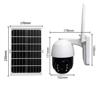 🎁Hot Sale 40% OFF⏳Smart Wireless Solar Surveillance Camera