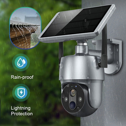 🎁Limited time 40% OFF⏳360-degree Solar Surveillance Camera with Full Color Night Vision