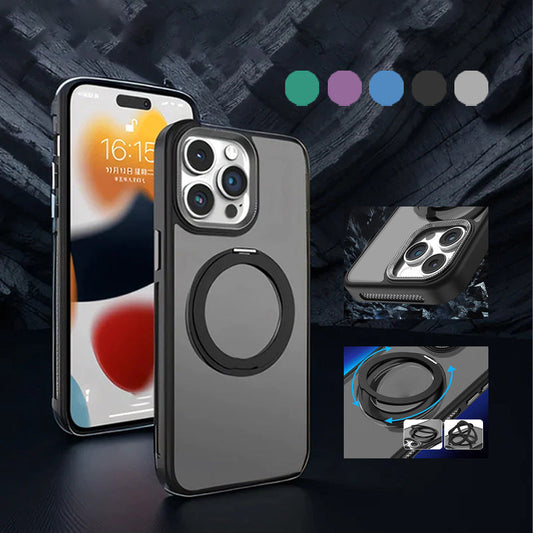 🎁Hot Sale 40% OFF⏳Rotating Stand Anti Drop Magnetic Phone Case For iPhone