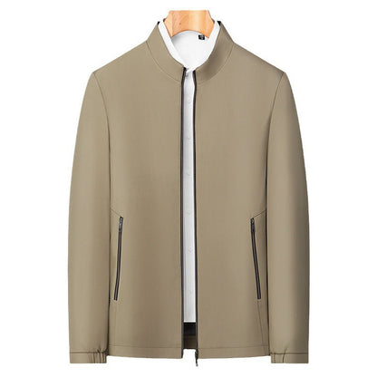 Men's Standing Collar Zipper Casual Jacket（50% OFF）