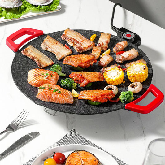 🎁Hot Sale 40% OFF🍳Non-Stick Electric Indoor Grill Pan