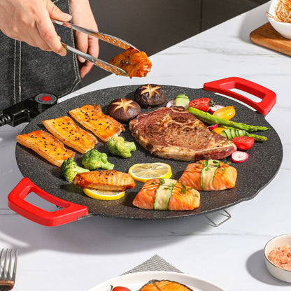 🎁Hot Sale 40% OFF🍳Non-Stick Electric Indoor Grill Pan