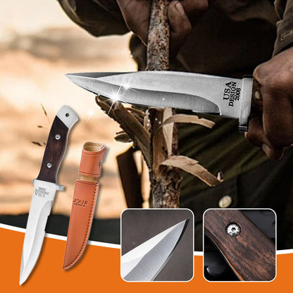 💥Hot Sale💥Home & Outdoor Adventure Multifunctional Knife with Sheath