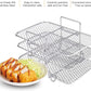 Double Basket Air Fryers Rack