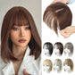 💥 Natural hairpieces for women with fringe💥