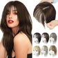 💥 Natural hairpieces for women with fringe💥