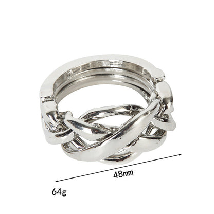 Metal Puzzle Brain Teaser IQ Test Toys Educational Mind Games Adults Child Rompecabezas Metalico Juegos De Ingenio Y Habilidad