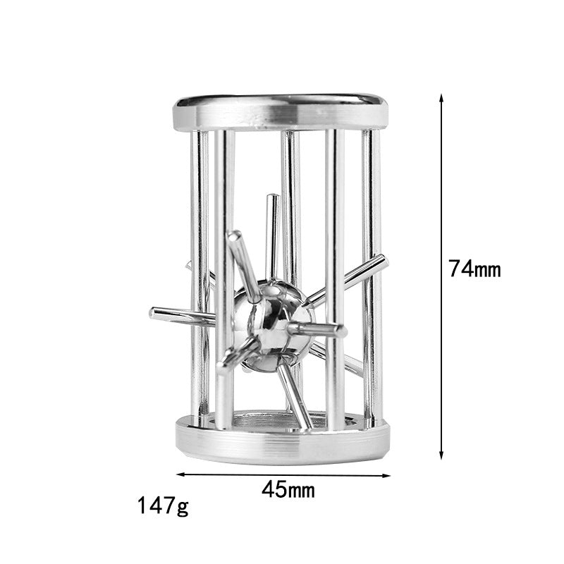 Metal Puzzle Brain Teaser IQ Test Toys Educational Mind Games Adults Child Rompecabezas Metalico Juegos De Ingenio Y Habilidad