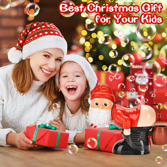 🎅Christmas Big Sale- 49% OFF🎄Funny Santa Bubble Blowing Machine