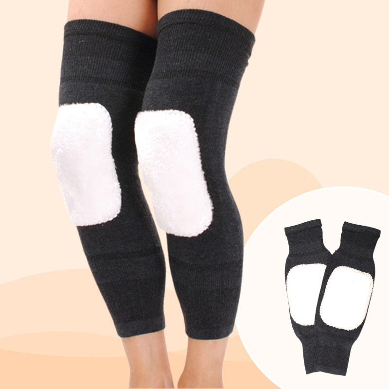 🔥2025 HOT SALE🔥Universal Cold Protection Thickened Faux Furred Knee Pads