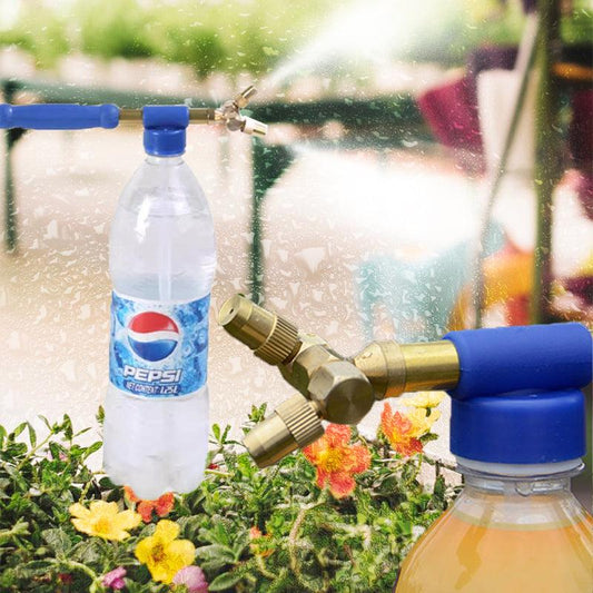 🔥Special Hot Sale - 49% OFF🔥 Double-ended Copper Rod Reciprocating Air Pressure Manual Spray Gun for Watering Flowers