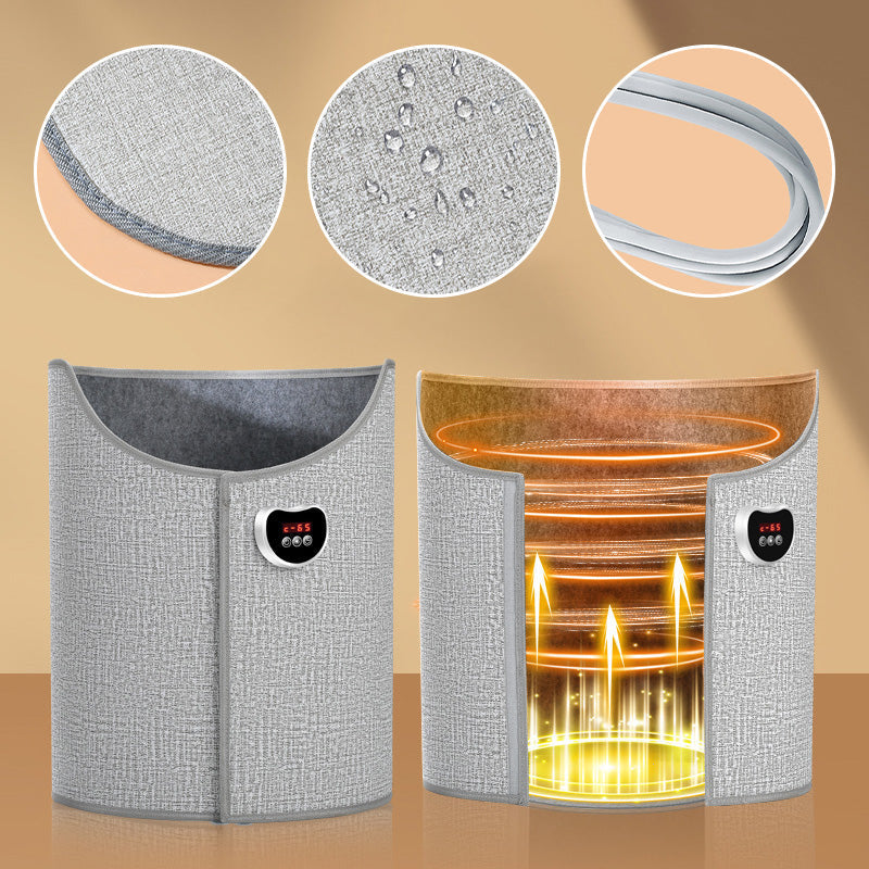 Cozy Portable Knee and Foot Warmer for Home and Office Comfort