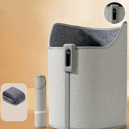 Cozy Portable Knee and Foot Warmer for Home and Office Comfort