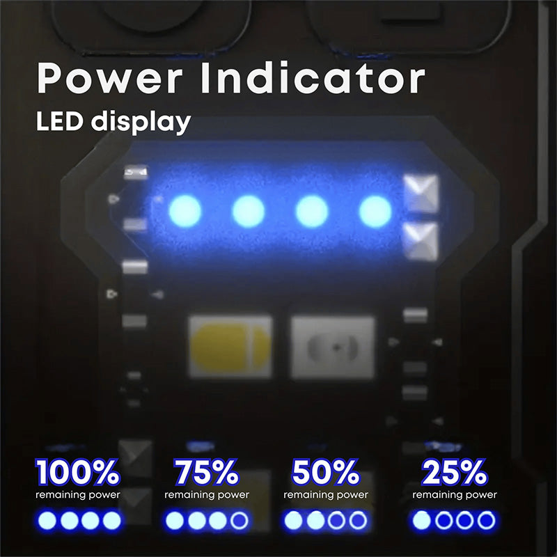 New Version Mini Powerful Rechageable Flashlight (Battery Enhanced Version)