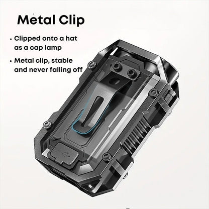 New Version Mini Powerful Rechageable Flashlight (Battery Enhanced Version)