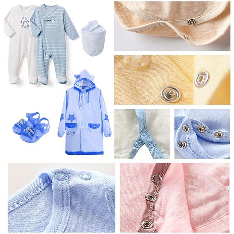 🛠️ 50% OFF NOW! ✨ Snap Button DIY Craft Kit - Create Custom Clothing/Accessories with Easy-to-Use Tools and Multi-Color Buttons 🧵🎨
