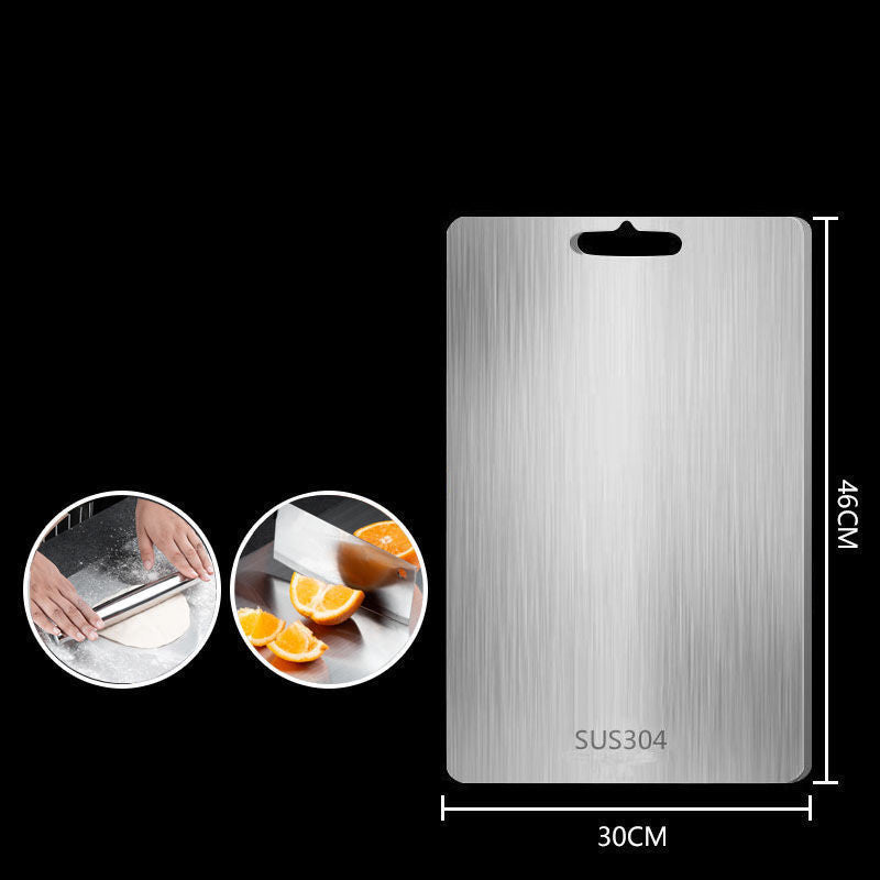 🔥2025 Kitchen Hot Sale 49% OFF🔥Antibacterial Stainless Steel Cutting Board
