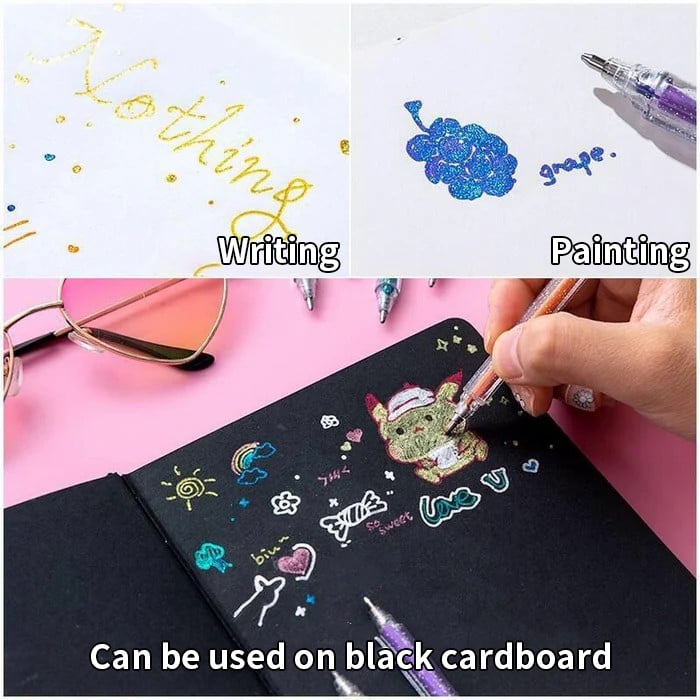 🎁Last Day Sale 49% OFF✨Glitter Gel Pen Set