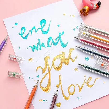 🎁Last Day Sale 49% OFF✨Glitter Gel Pen Set